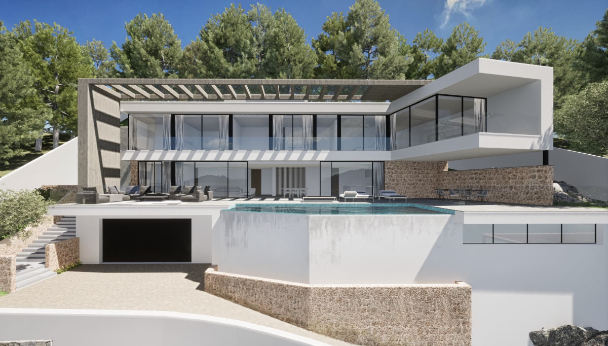 Beautiful newly built villa in Port Andratx, Mallorca
